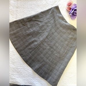 VTG Covington Stretch Women's Academia Collegiate Tan Midi Skirt- 16